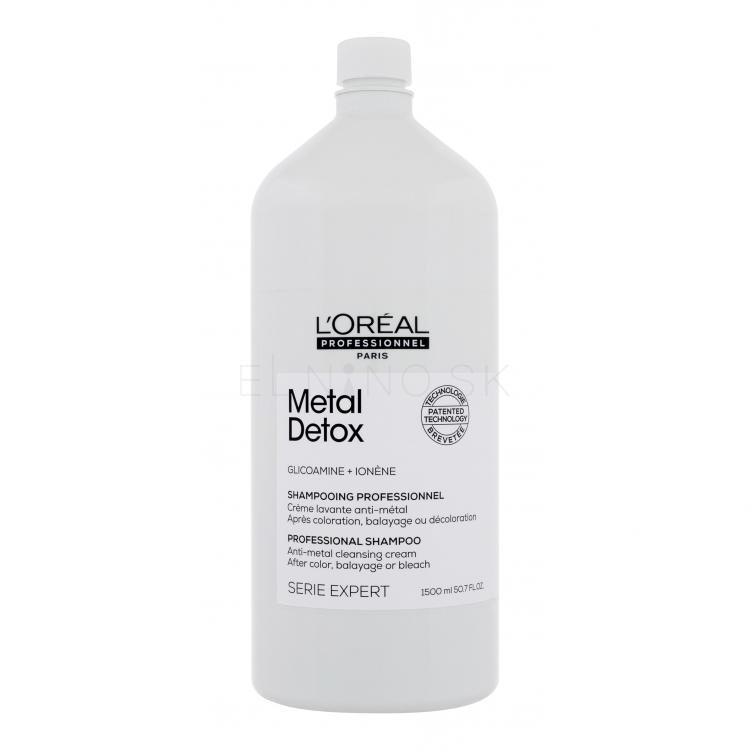 L&#039;Oréal Professionnel Metal Detox Professional Shampoo Šampón pre ženy 1500 ml