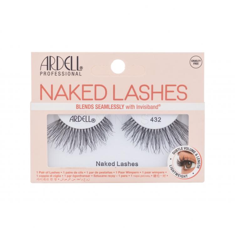 Ardell Naked Lashes 432 Umelé mihalnice pre ženy 1 ks Odtieň Black