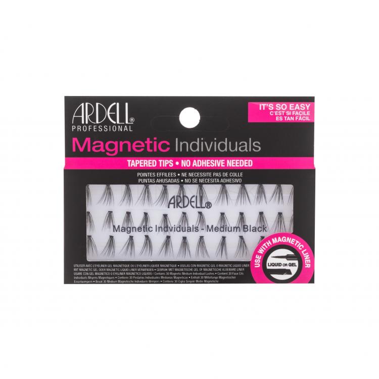 Ardell Magnetic Individuals Umelé mihalnice pre ženy 36 ks Odtieň Medium Black