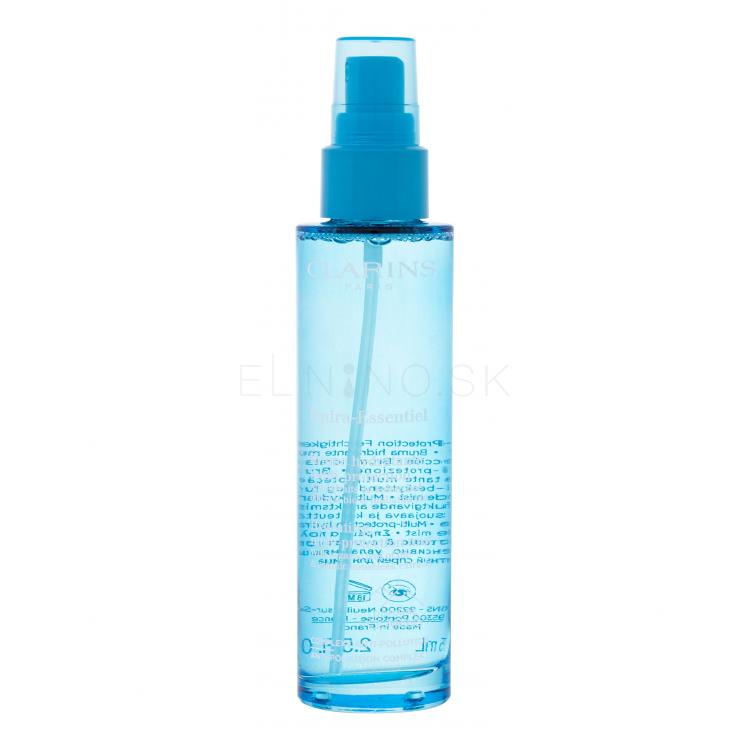 Clarins Hydra-Essentiel Multi-Protection Mist Pleťová voda a sprej pre ženy 75 ml tester