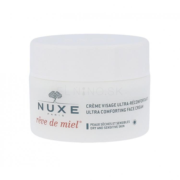 NUXE Reve de Miel Ultra Comforting Face Cream Denný pleťový krém pre ženy 50 ml