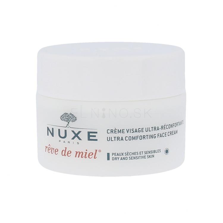 NUXE Rêve de Miel Ultra Comforting Face Cream Denný pleťový krém pre ženy 50 ml