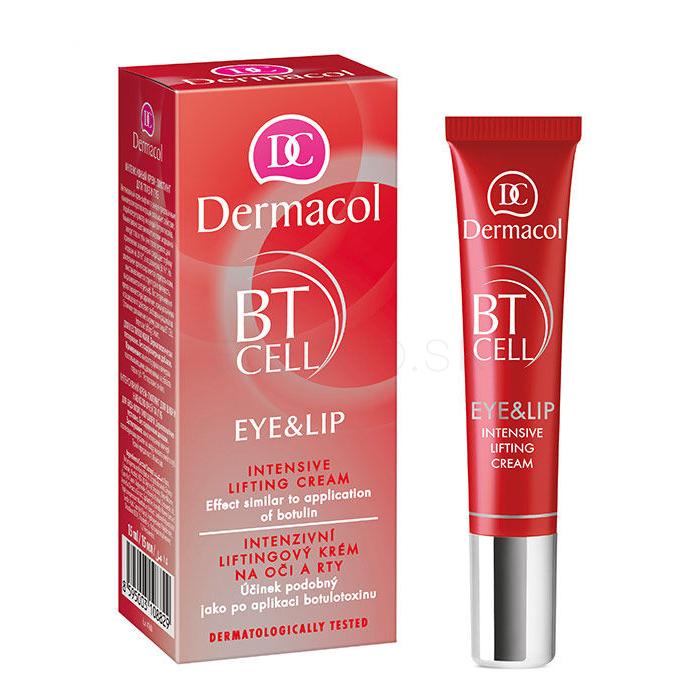 Dermacol BT Cell Eye&amp;Lip Intensive Lifting Cream Očný krém pre ženy 15 ml