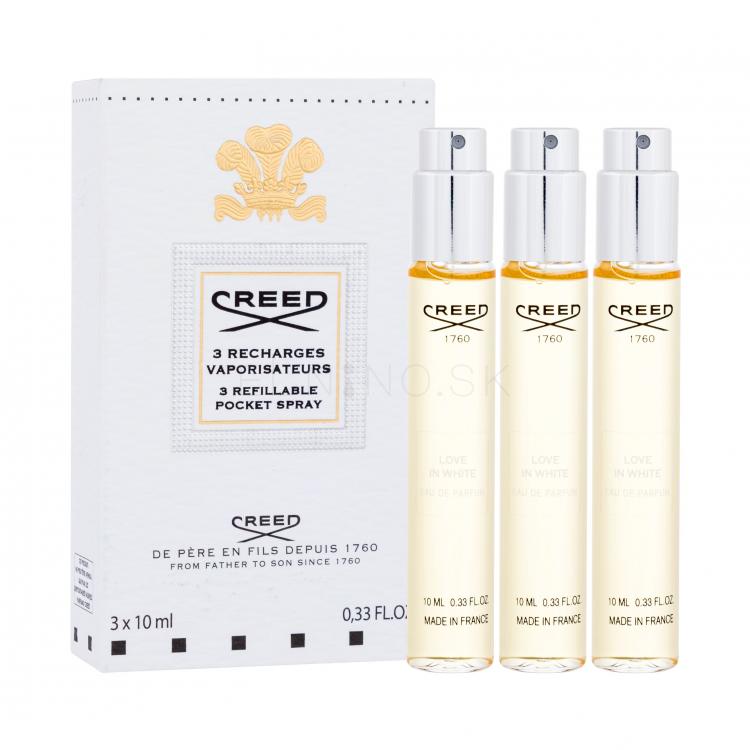 Creed Love in White Parfumovaná voda pre ženy Naplniteľný 3x10 ml