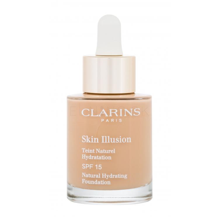 Clarins Skin Illusion Natural Hydrating SPF15 Make-up pre ženy 30 ml Odtieň 110 Honey