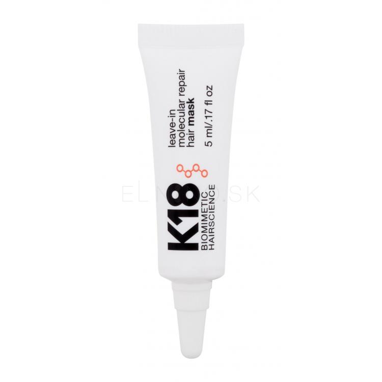 K18 Molecular Repair Leave-In Hair Mask Maska na vlasy pre ženy 5 ml