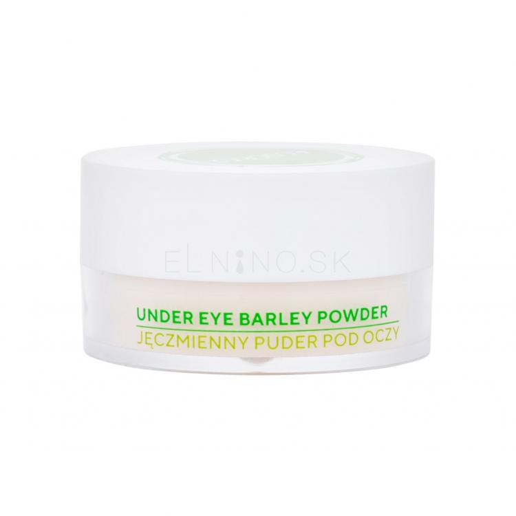 Ecocera Barley Under Eye Loose Powder With Caffeine Púder pre ženy 4 g