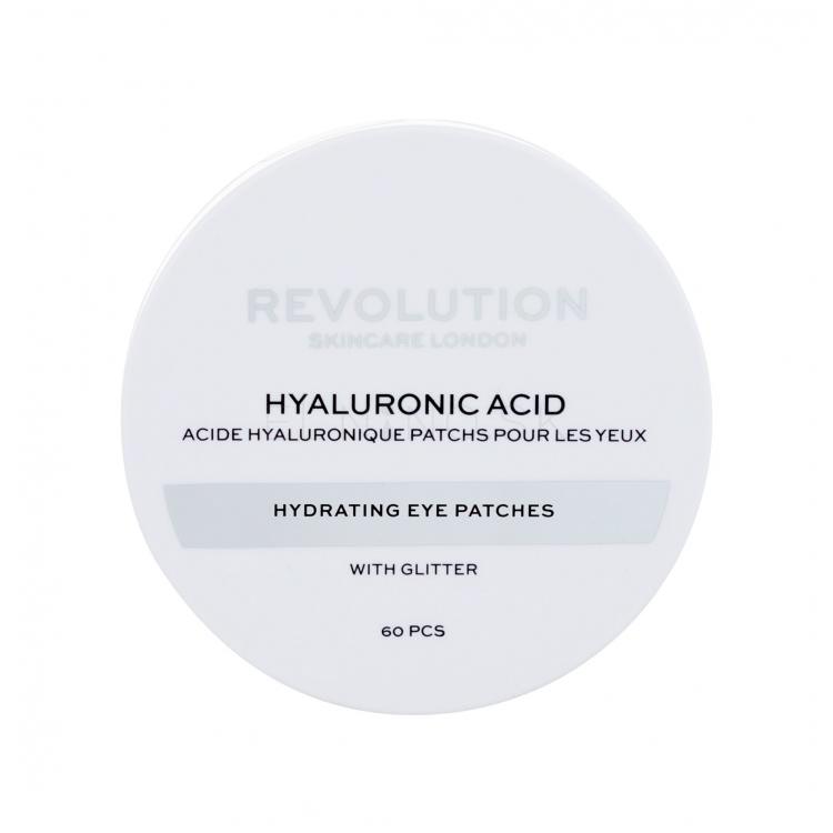 Revolution Skincare Hyaluronic Acid Hydrating Eye Patches Maska na oči pre ženy 60 ks