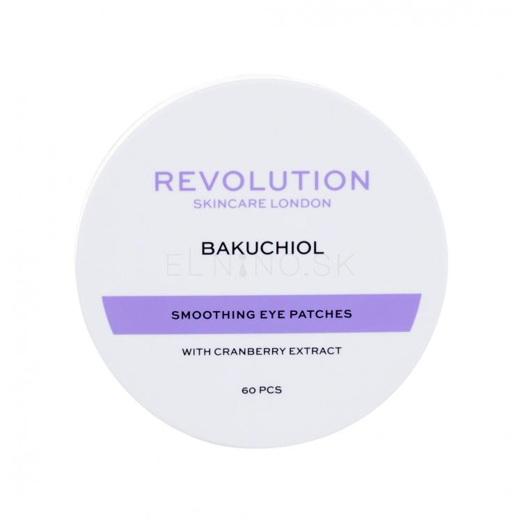 Revolution Skincare Bakuchiol Smoothing Eye Patches Maska na oči pre ženy 60 ks