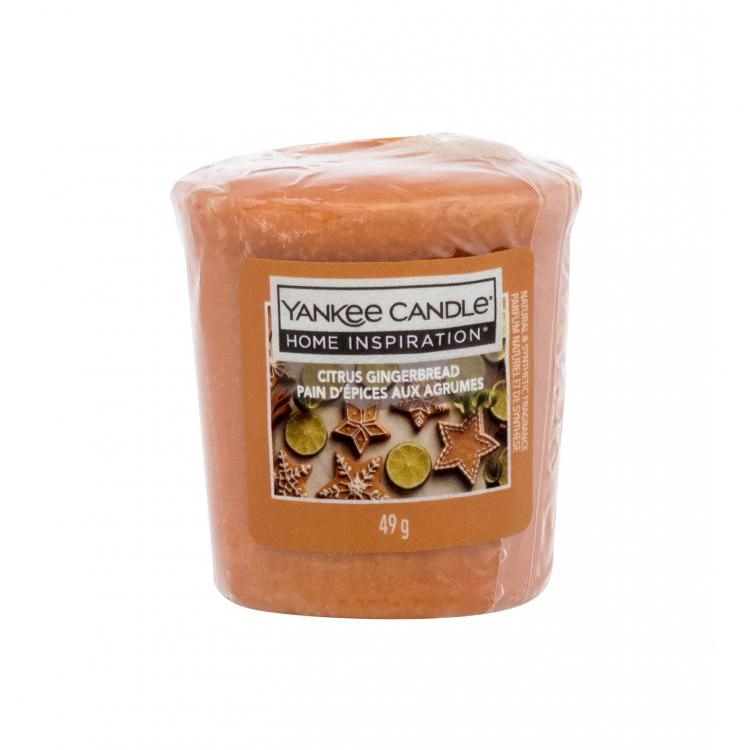 Yankee Candle Home Inspiration Citrus Gingerbread Vonná sviečka 49 g