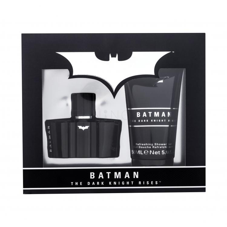 DC Comics Batman The Dark Knight Rises Darčeková kazeta toaletná voda 30 ml + sprchovací gél 150 ml
