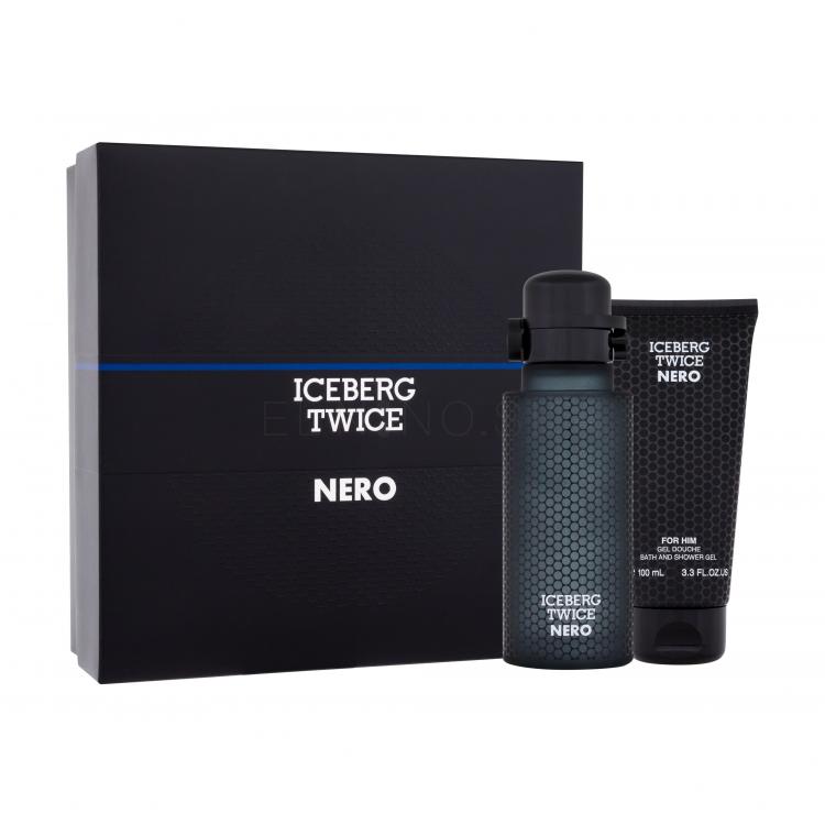 Iceberg Twice Nero Darčeková kazeta toaletná voda 125 ml + sprchovací gél 100 ml