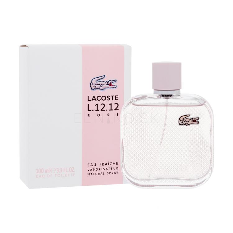 Lacoste L.12.12 Rose Eau Fraiche Toaletná voda pre ženy 100 ml