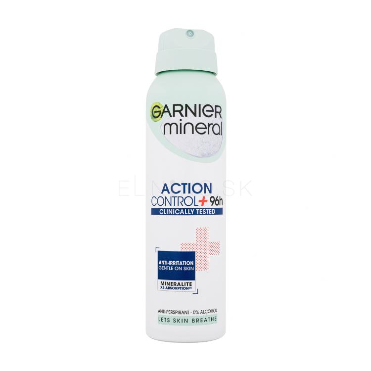 Garnier Mineral Action Control+ 96h Antiperspirant pre ženy 150 ml