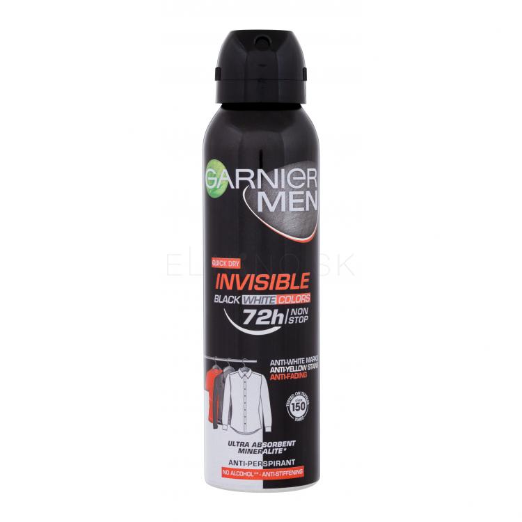 Garnier Men Invisible 72h Antiperspirant pre mužov 150 ml