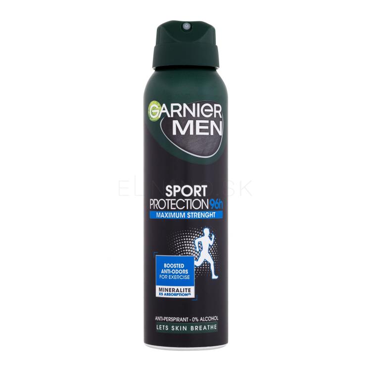 Garnier Men Sport 96h Antiperspirant pre mužov 150 ml