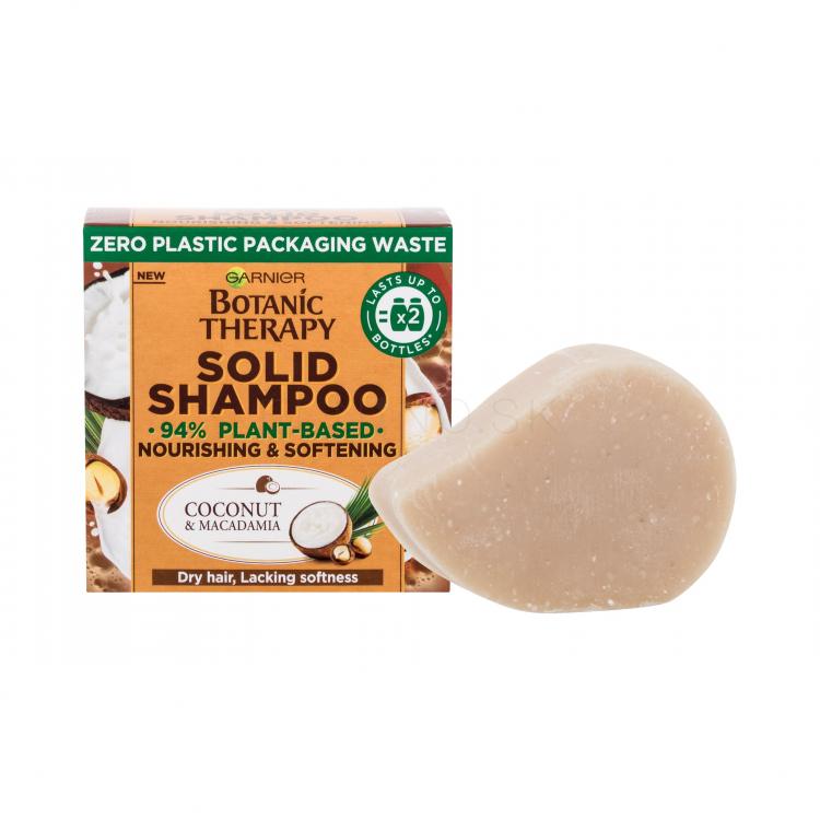 Garnier Botanic Therapy Coco &amp; Macadamia Solid Shampoo Šampón pre ženy 60 g