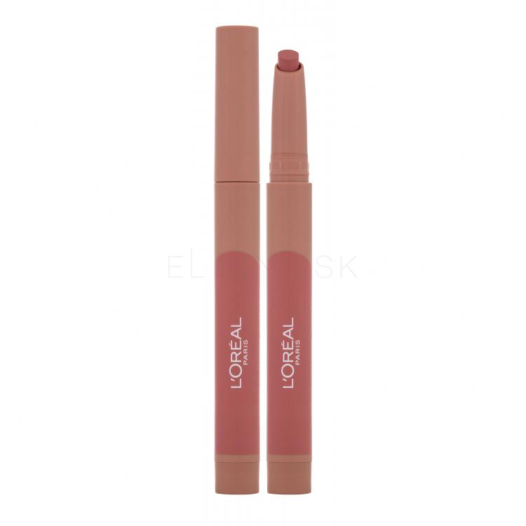 L&#039;Oréal Paris Infaillible Matte Lip Crayon Rúž pre ženy 1,3 g Odtieň 102 Caramel Blondie