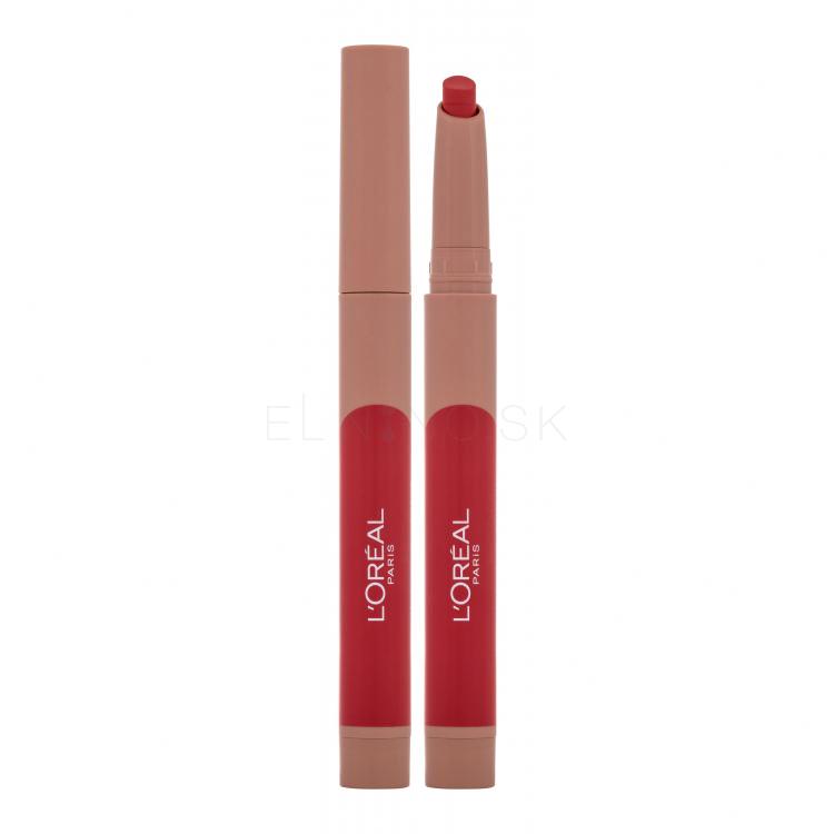 L&#039;Oréal Paris Infaillible Matte Lip Crayon Rúž pre ženy 1,3 g Odtieň 110 Caramel Rebel
