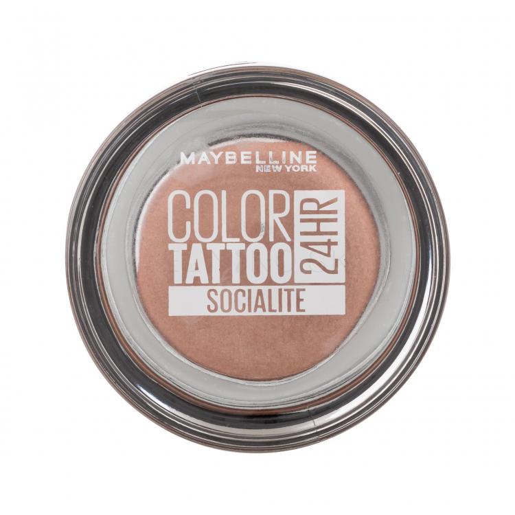 Maybelline Color Tattoo 24H Očný tieň pre ženy 4 g Odtieň 150 Socialite