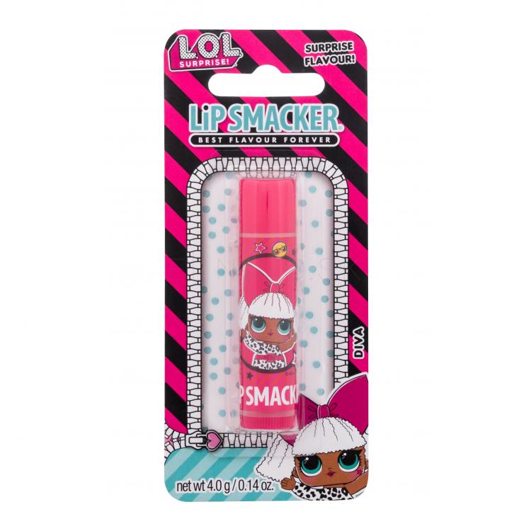 Lip Smacker LOL Surprise! Diva Strawberry Balzam na pery pre deti 4 g