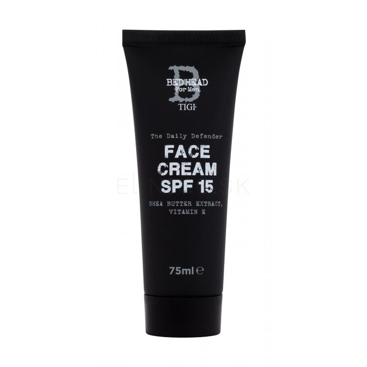 Tigi Bed Head Men Face Cream SPF15 Denný pleťový krém pre mužov 75 ml