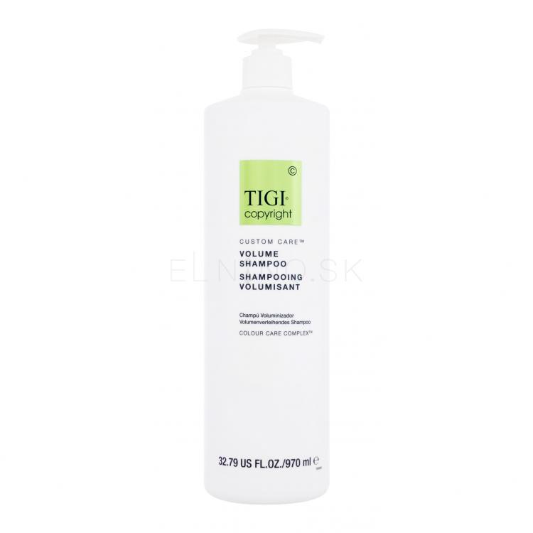 Tigi Copyright Custom Care Volume Shampoo Šampón pre ženy 970 ml