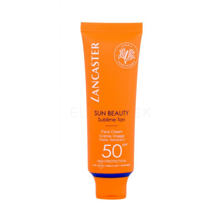 Lancaster Sun Beauty Face Cream SPF50 Opaľovací prípravok na tvár 50 ml