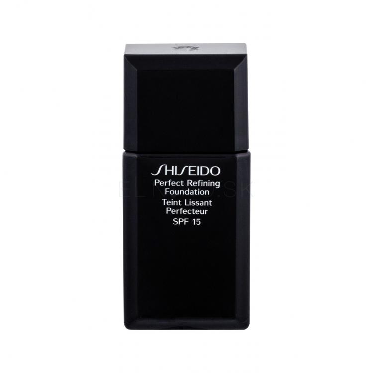 Shiseido Perfect Refining Foundation SPF15 Make-up pre ženy 30 ml Odtieň I20 Natural Light Ivory