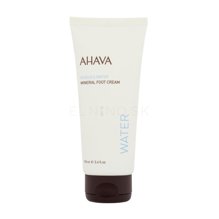 AHAVA Deadsea Water Krém na nohy pre ženy 100 ml