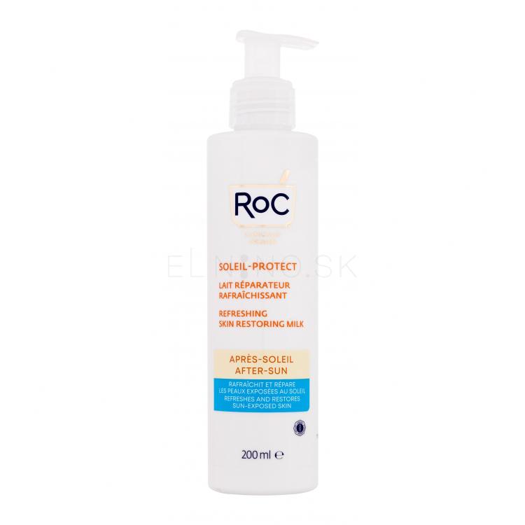RoC Soleil-Protect Refreshing Skin Restoring Milk Prípravok po opaľovaní pre ženy 200 ml