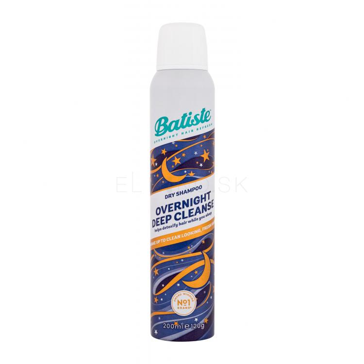 Batiste Overnight Deep Cleanse Suchý šampón pre ženy 200 ml