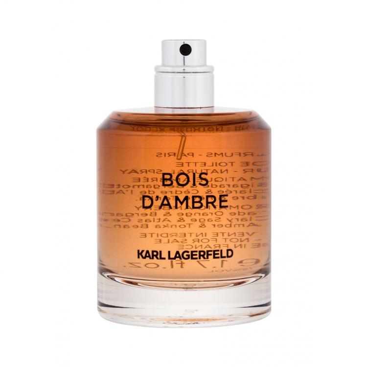 Karl Lagerfeld Les Parfums Matières Bois d&#039;Ambre Toaletná voda pre mužov 50 ml tester