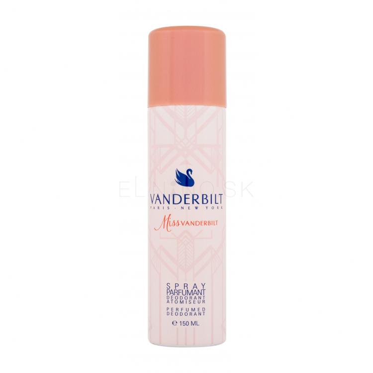 Gloria Vanderbilt Miss Vanderbilt Dezodorant pre ženy 150 ml