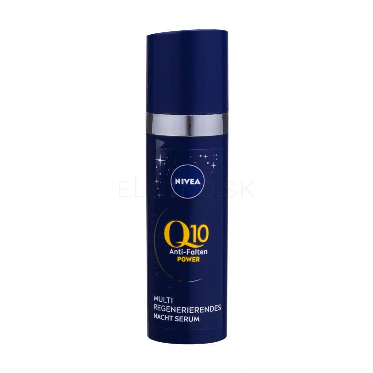 Nivea Q10 Power Ultra Recovery Night Serum Pleťové sérum pre ženy 30 ml
