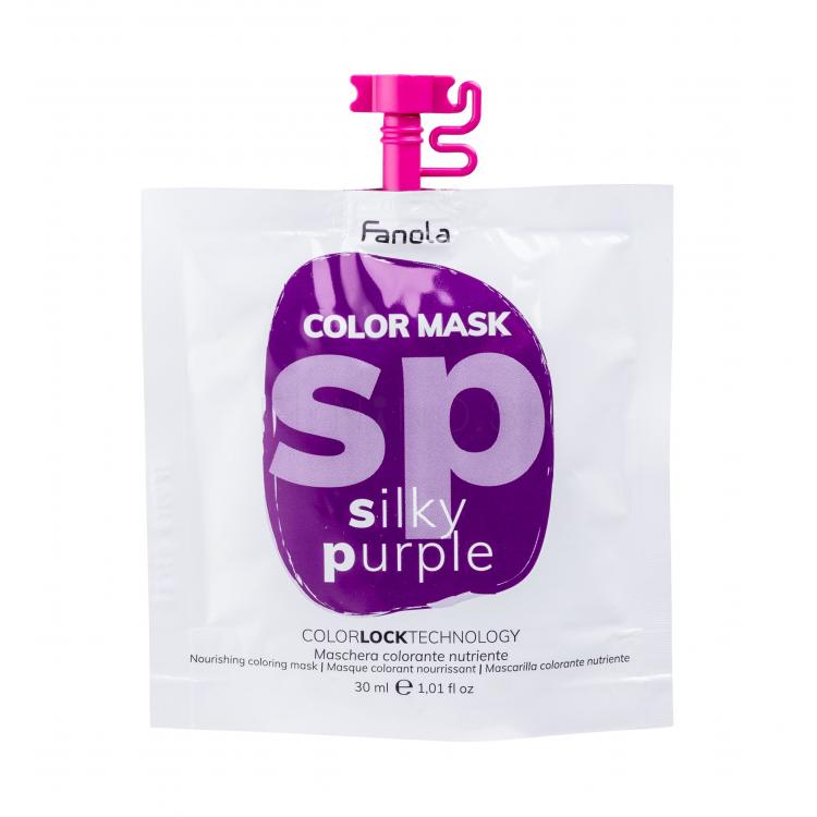 Fanola Color Mask Farba na vlasy pre ženy 30 ml Odtieň Silky Purple