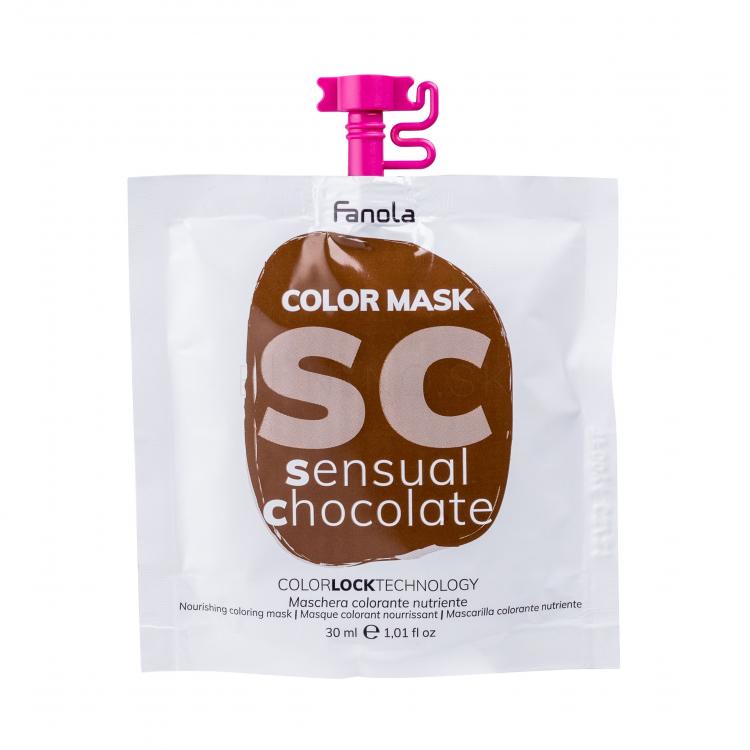 Fanola Color Mask Farba na vlasy pre ženy 30 ml Odtieň Sensual Chocolate