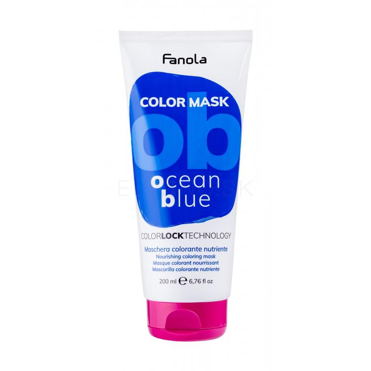 Fanola Color Mask Farba na vlasy pre ženy 200 ml Odtieň Ocean Blue