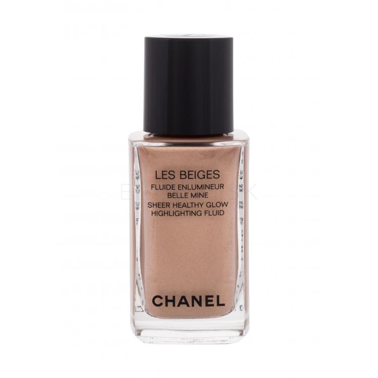 Chanel Les Beiges Sheer Healthy Glow Highlighting Fluid Rozjasňovač pre ženy 30 ml Odtieň Sunkissed