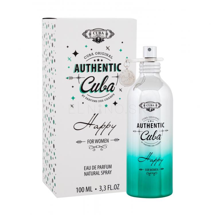 Cuba Authentic Happy Parfumovaná voda pre ženy 100 ml