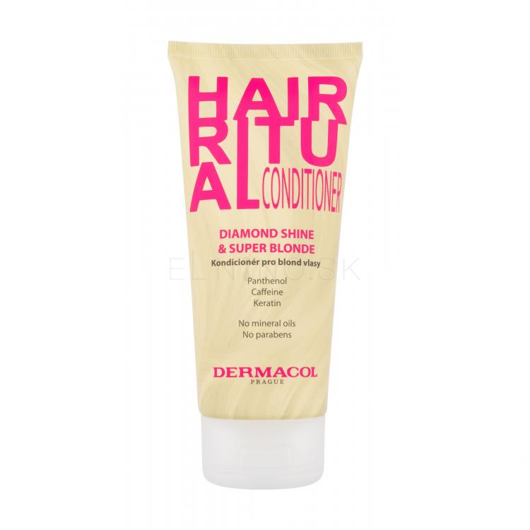 Dermacol Hair Ritual Super Blonde Conditioner Kondicionér pre ženy 200 ml
