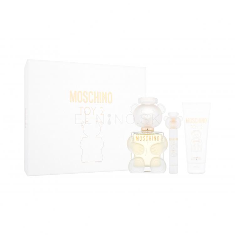 Moschino Toy 2 Darčeková kazeta parfumovaná voda 100 ml + telové mlieko 100 ml + parfumovaná voda 10 ml