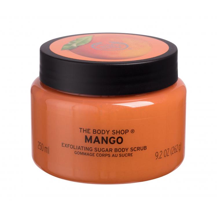 The Body Shop Mango Exfoliating Sugar Body Scrub Telový peeling pre ženy 250 ml