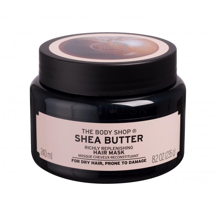 The Body Shop Shea Richly Replenishing Hair Mask Maska na vlasy pre ženy 240 ml