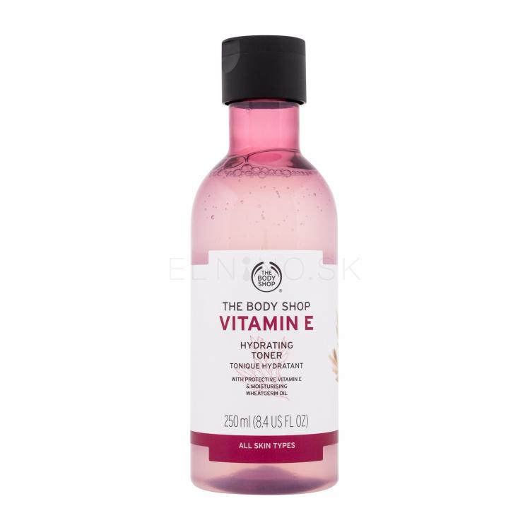 The Body Shop Vitamin E Hydrating Toner Pleťová voda a sprej pre ženy 250 ml