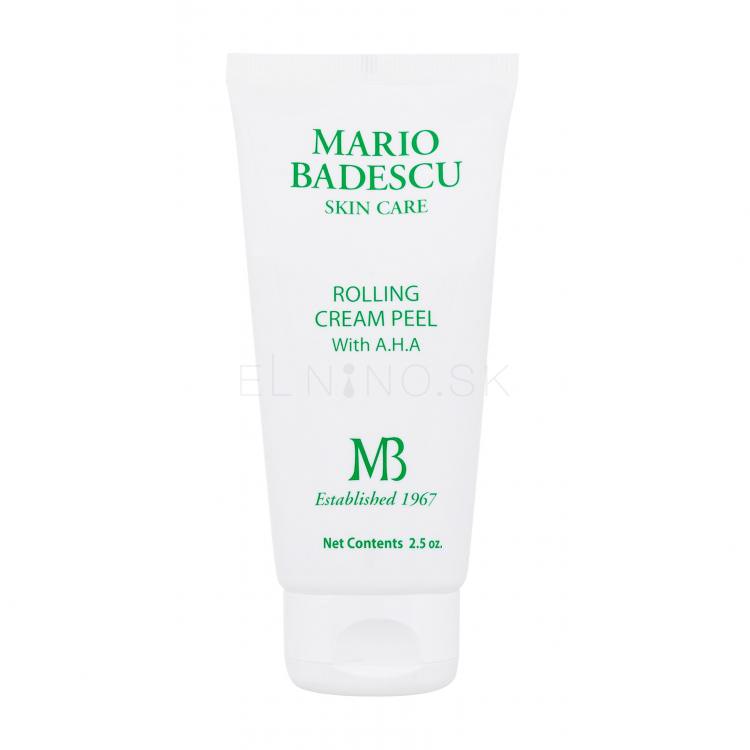 Mario Badescu Cleansers Rolling Cream Peel With A.H.A Peeling pre ženy 75 ml