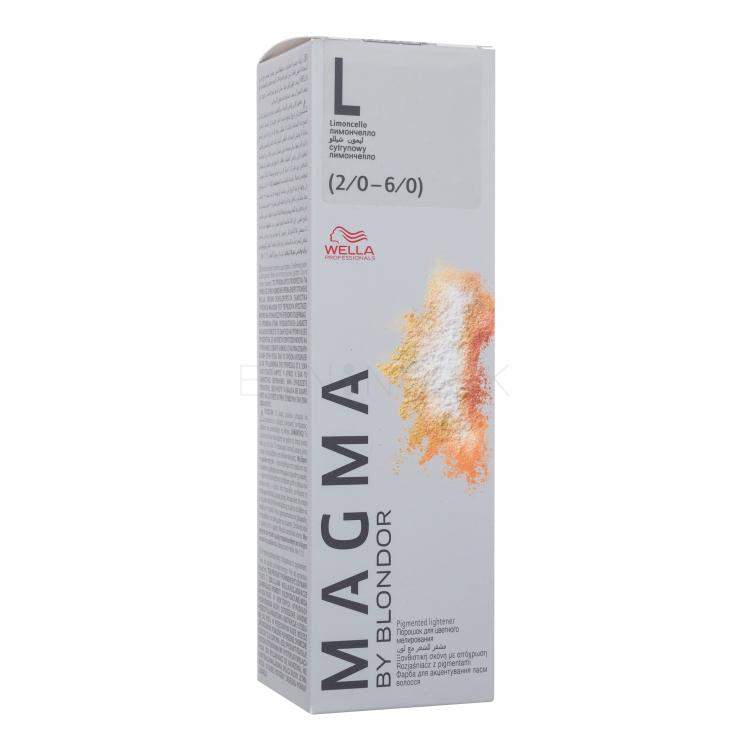 Wella Professionals Magma By Blondor Farba na vlasy pre ženy 120 g Odtieň Limoncello