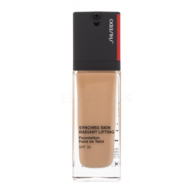 Shiseido Synchro Skin Radiant Lifting SPF30 Make-up pre ženy 30 ml Odtieň 330 Bamboo
