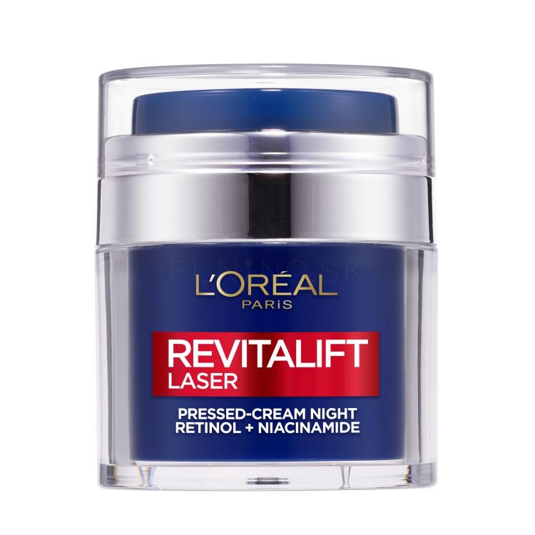 L&#039;Oréal Paris Revitalift Laser Pressed-Cream Night Nočný pleťový krém pre ženy 50 ml