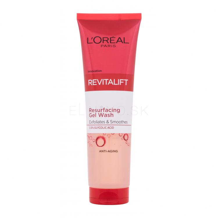 L&#039;Oréal Paris Revitalift Resurfacing Gel Wash Čistiaci gél pre ženy 150 ml